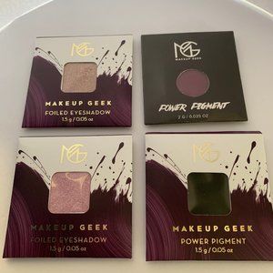 Makeup Geek Eyeshadow 4 Pak: Foiled & Power Pigmen